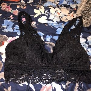 Black bralette